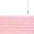 Клавиатура A4TECH Fstyler FBX51C,  USB, Bluetooth/Радиоканал, розовый [fbx51c pink]